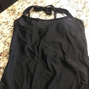 Hapari Black Tankini top